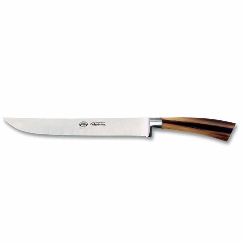 Coltello da Arrosto Insieme con Ceppo, Berti in Esclusiva per Viadurini - Giovo