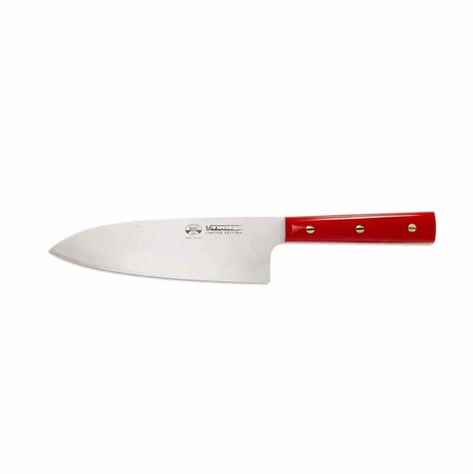 Coltello Santoku da Carne con Ceppo, Berti in Esclusiva per Viadurini-Varedo