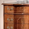 Comò Classico con 8 Cassetti in Legno Noce Bassano Made in Italy - Luxury