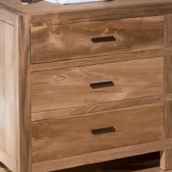 Comò in Teak Massello con 6 Cassetti - Muay
