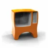 Comodino Design in Solid Surface Catodico Made in Italy