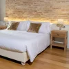 Comodino in Teak Massello con 1 Cassetto - Penca