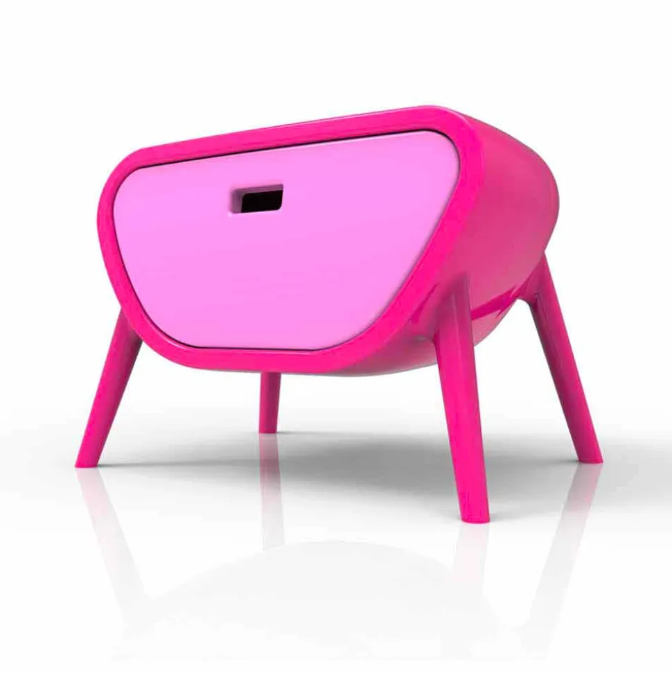 Comodino Moderno Design Little Gauche Made in Italy