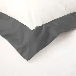 Completo Letto King Size in 100% Cotone e 10% Raso di Cotone - Dettaglio