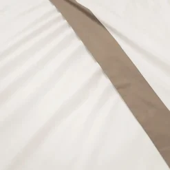 Completo Letto King Size in 100% Cotone e 10% Raso di Cotone - Dettaglio