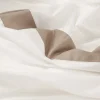 Completo Letto Matrimoniale in 100% Cotone e 10% Raso di Cotone - Dettaglio