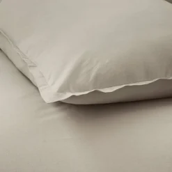 Completo Letto Matrimoniale in Puro Cotone Tinto in Capo e Sfumato - Delicacy