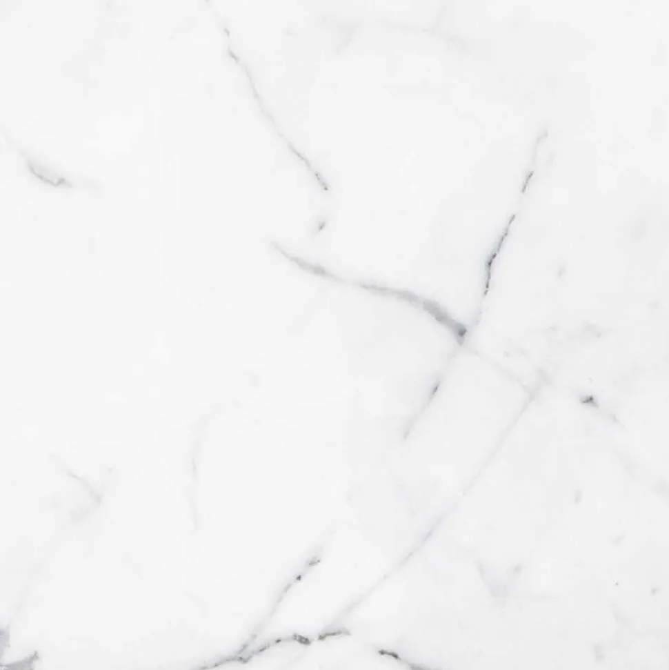 Composizione Accessori da Bagno in Marmo Bianco di Carrara Made in Italy - Tuono