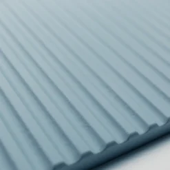 Composizione Bagno Azzurro Tiffany e Quercia con Specchio Made in Italy - Ermes