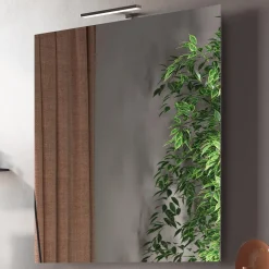 Composizione Bagno Completa di Lavabo, Specchio e Base Made in Italy - Dream