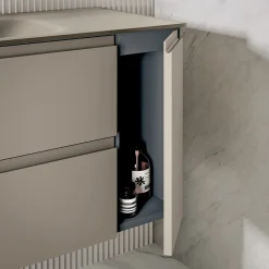 Composizione Bagno Comprensiva di Base con 2 Cassetti e 1 Anta - Titan