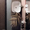 Composizione Bagno con Lavabo in Ceramica e Specchio Made in Italy - Dream