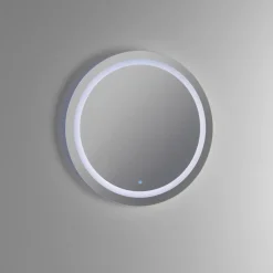 Composizione Bagno con Lavabo in Resina e Specchio Made in Italy - Palom