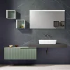 Composizione Bagno con Specchio e Pensili in Metallo Made in Italy - Efesto