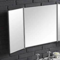 Composizione con lavabo in ceramica su colonna stile vintage anni 900 Line