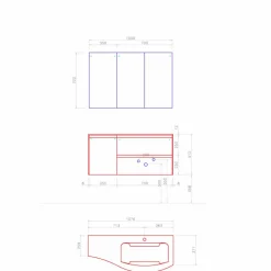 Composizione da Bagno Moderna e Sospesa di Design Made in Italy - Callisi7