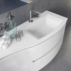 Composizione da Bagno Moderna e Sospesa di Design Made in Italy - Callisi7