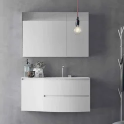 Composizione da Bagno Moderna e Sospesa di Design Made in Italy - Callisi7