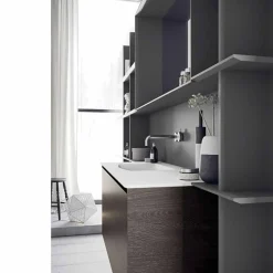 Composizione d’Arredo Bagno Sospesa e Moderna, Mobili di Design - Callisi12