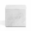 Composizione di Accessori da Bagno in Marmo Made in Italy, 4 Pezzi - Deano