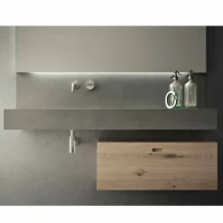 Composizione di Design per Bagno Mobili Moderni Sospesi Made in Italy - Farart2