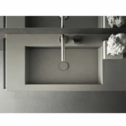 Composizione di Mobili Artigianali per Bagno di Design Moderno a Terra - Farart3