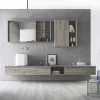 Composizione di Mobili Moderni da Bagno, Design Sospeso Made in Italy - Callisi6