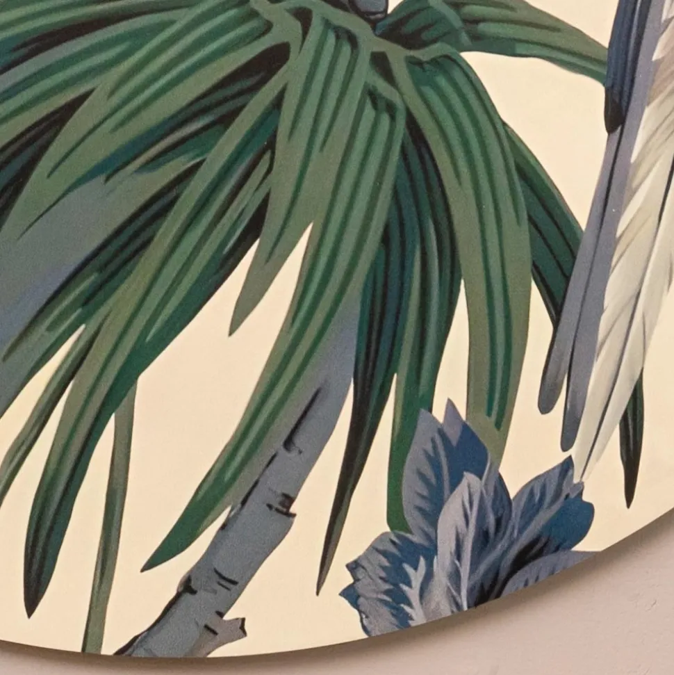 Composizione di Quadri in Legno con Stampa Tropicale Made in Italy - Giamaica