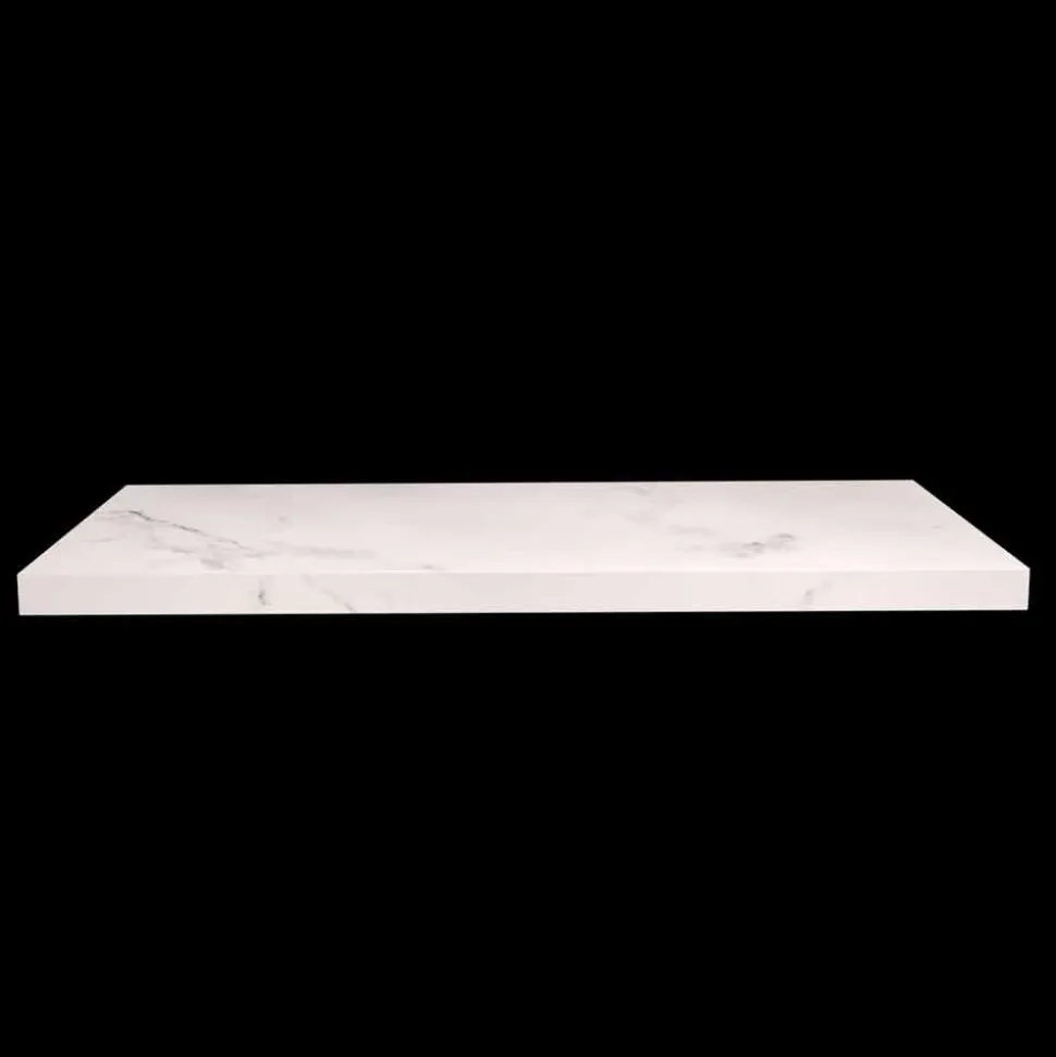 Composizione 3 Mobili Bagno Sospesi in Gres Porcellanato Made in Italy - Ramina