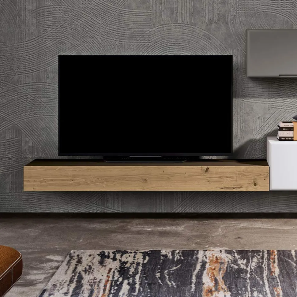 Composizione Mobili e Porta TV Soggiorno in MDF Made in Italy - Hedda