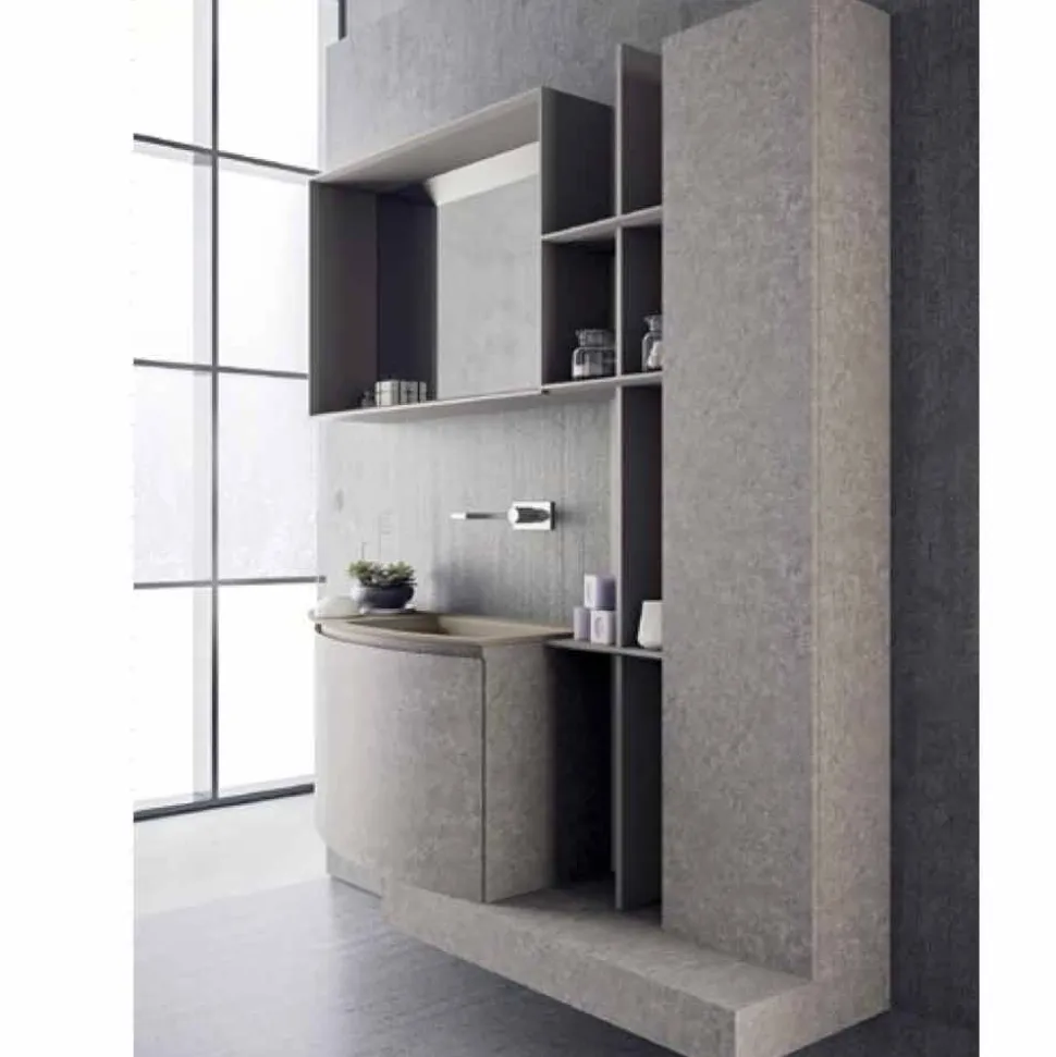 Composizione per il Bagno, Design Moderno Italiano a Sospesione - Callisi10