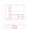 Composizione Sospesa d’Arredo Bagno dal Design Moderno Made in Italy - Callisi15