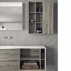 Composizione Sospesa di Design, Mobili Moderni di Design per il Bagno - Callisi5