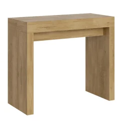 Consolle Allungabile a 300 cm con Supporto a 2 Gambe Made in Italy - Fantasma