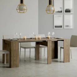Consolle Allungabile a 308 cm con Supporto Centrale Made in Italy - Oracolo