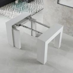 Consolle Allungabile a 307 cm in Microparticelle di Legno Made in Italy - Corona