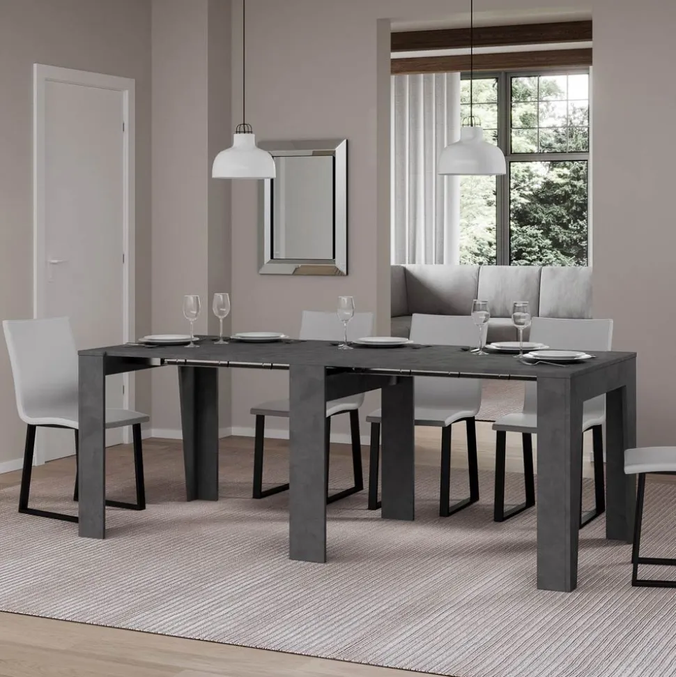 Consolle Allungabile a 211 cm in Nobilitato in Essenza Made in Italy - Incantesimo