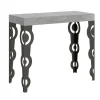 Consolle Allungabile con Gambe Moderne in Ferro Made in Italy - Palazzo