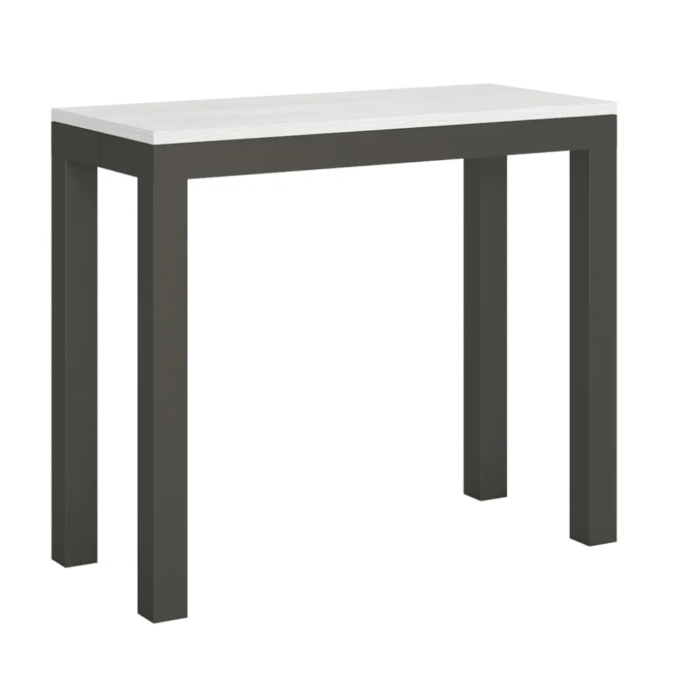 Consolle Allungabile di Design Moderno in Legno e Ferro Made in Italy – Never