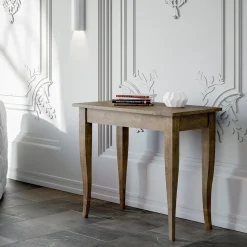 Consolle Allungabile Finitura Noce o Bianco Frassino Made in Italy - Folletto