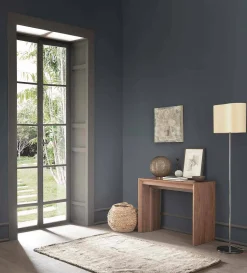 Consolle Allungabile Fino a 295 cm in Legno di Design Made in Italy - Temocle