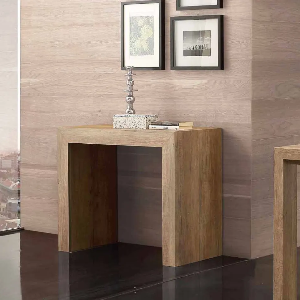 Consolle allungabile fino 295 cm in nobilitato folding Uri