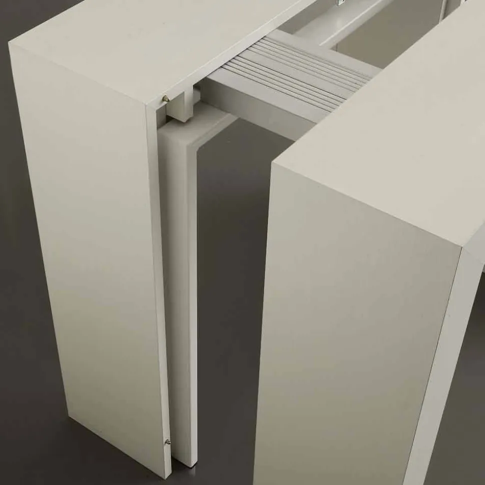 Consolle allungabile fino 295 cm in nobilitato folding Uri