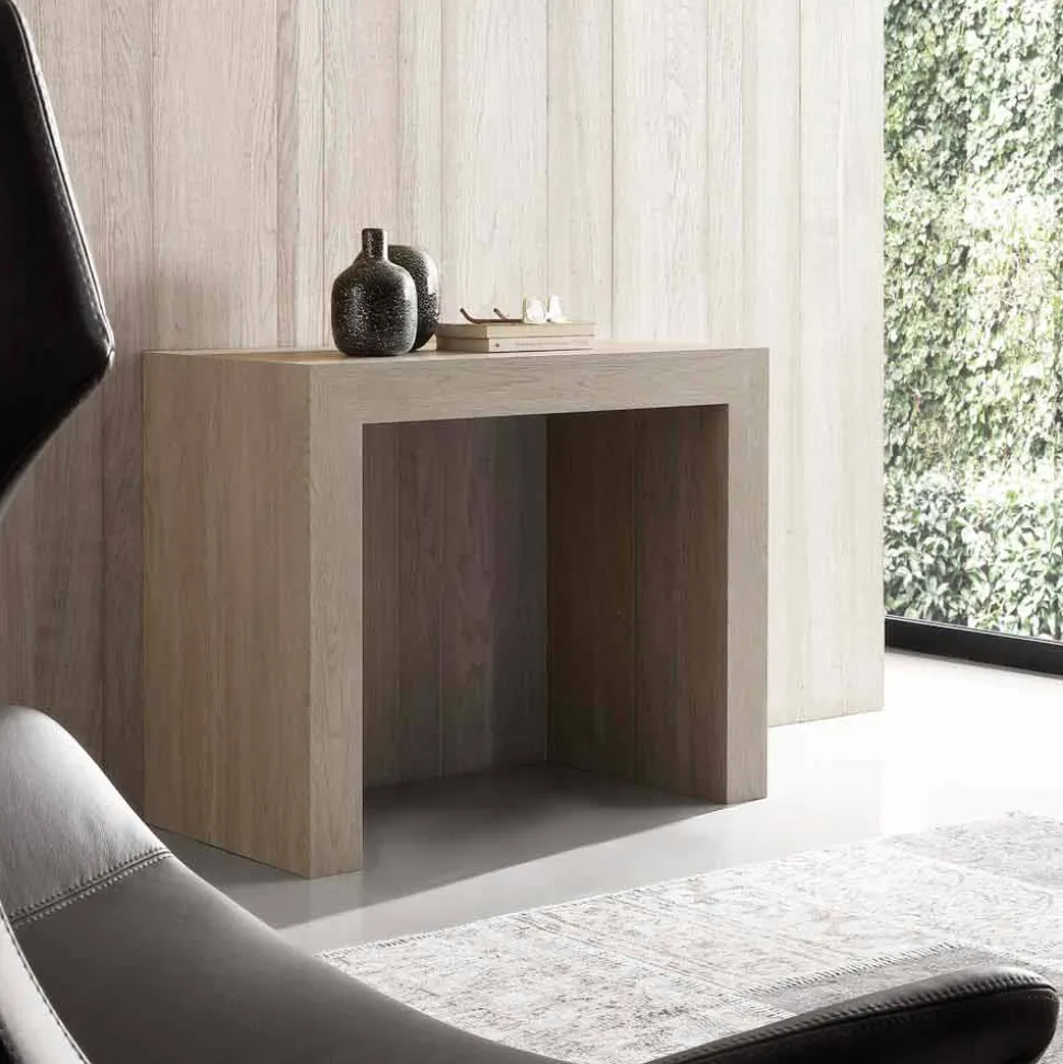 Consolle allungabile fino 295 cm in nobilitato folding Uri