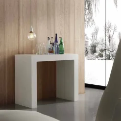 Consolle allungabile fino 295 cm in nobilitato folding Uri