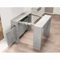 Consolle allungabile in nobilitato con allunghe integrate Ussana