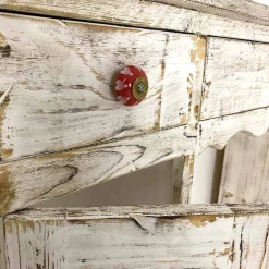 Consolle Artigianale in Legno Massello di Abete Made in Italy - Carminia