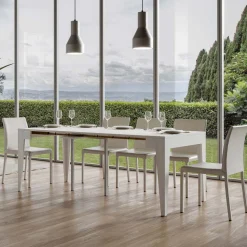Consolle Classica Allungabile a 3 mt in Legno Nobilitato Made in Italy - Argelia