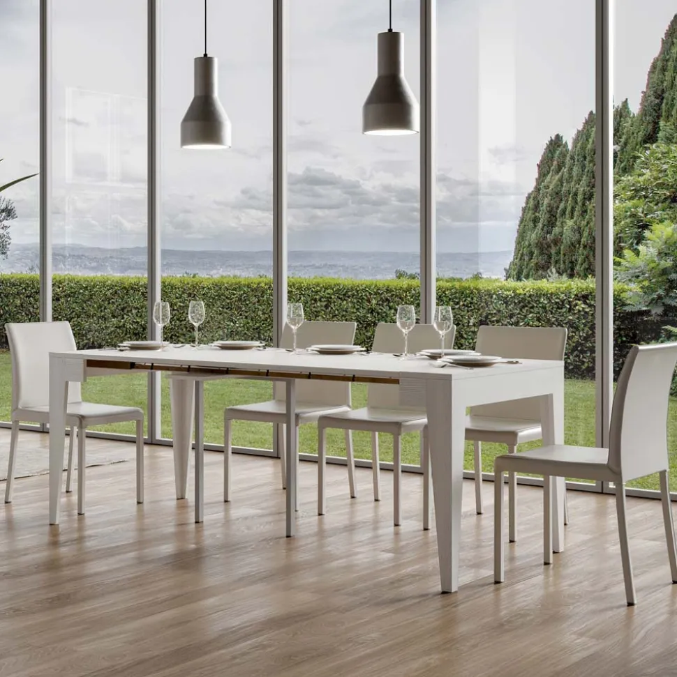 Consolle Classica Allungabile a 3 mt in Legno Nobilitato Made in Italy - Argelia