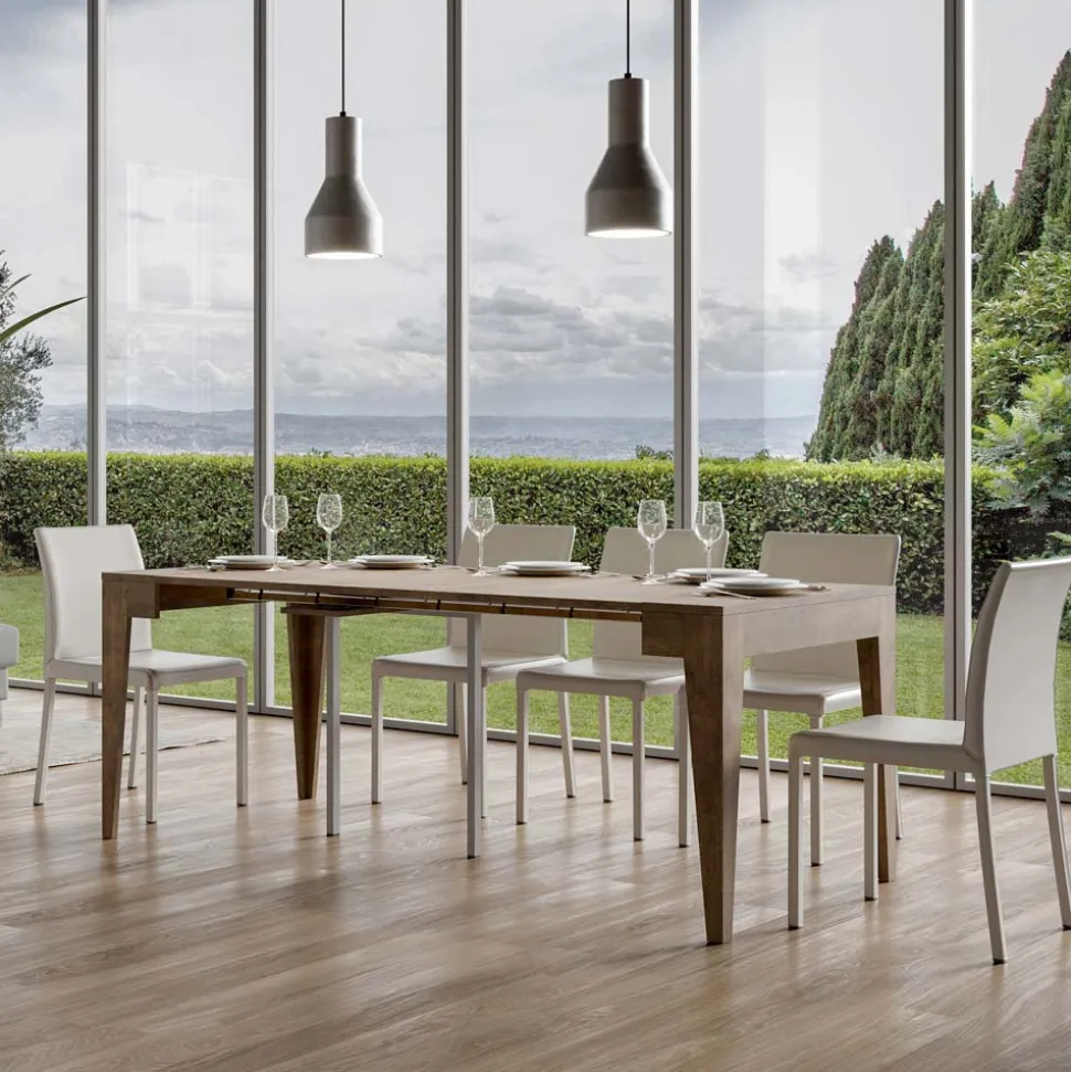 Consolle Classica Allungabile a 3 mt in Legno Nobilitato Made in Italy - Argelia